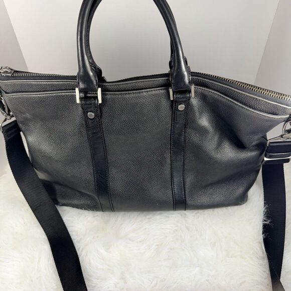 Brahmin Handbags - BRAHMIN BECKETT  BUSINESS TOTE IN BLACK PEBBLED Leather